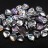 Бусины Rose Petal beads 8мм, отверстие 0,5мм, цвет 00030/98530 Crystal/Silver Rainbow, 734-036, около 10г (около 50шт) - Бусины Rose Petal beads 8мм, отверстие 0,5мм, цвет 00030/98530 Crystal/Silver Rainbow, 734-036, около 10г (около 50шт)