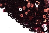 Итальянские пайетки плоские 4мм, цвет #4071 Bordeaux, 3 грамма