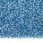 Бисер чешский PRECIOSA круглый 10/0 38236 прозрачный, голубая перламутровая линия внутри, 2 сорт, 50г - Бисер чешский PRECIOSA круглый 10/0 38236 прозрачный, голубая перламутровая линия внутри, 2 сорт, 50г