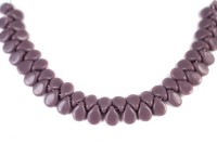 Бусины Pip beads 5х7мм, цвет 23030 сиреневый непрозрачный, 701-018, 5г (около 36шт)