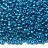 Бисер чешский PRECIOSA круглый 10/0 18965 голубой прозрачный, металлизированная линия внутри, 1 сорт, 50г - Бисер чешский PRECIOSA круглый 10/0 18965 голубой прозрачный, металлизированная линия внутри, 1 сорт, 50г
