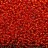 Бисер чешский PRECIOSA круглый 10/0 97050 красный, серебряная линия внутри, 20 грамм - Бисер чешский PRECIOSA круглый 10/0 97050 красный, серебряная линия внутри, 20 грамм