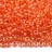 Бисер чешский PRECIOSA круглый 10/0 58589 радужный прозрачный, оранжевая линия внутри, 2 сорт, 50г - Бисер чешский PRECIOSA круглый 10/0 58589 радужный прозрачный, оранжевая линия внутри, 2 сорт, 50г