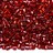 Бисер чешский PRECIOSA рубка 9/0 97070 красный, серебряная линия внутри, 50г - Бисер чешский PRECIOSA рубка 9/0 97070 красный, серебряная линия внутри, 50г