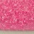 Бисер японский MATSUNO рубка 11/0 2CUT 235, цвет прозрачный, ярко-розовая линия внутри, 10г - Бисер японский MATSUNO рубка 11/0 2CUT 235, цвет прозрачный, ярко-розовая линия внутри, 10г
