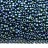 Бисер японский MIYUKI круглый 15/0 #2064 сине-зеленый, металлизированный матовый, 10 грамм - Бисер японский MIYUKI круглый 15/0 #2064 сине-зеленый, металлизированный матовый, 10 грамм