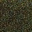 Бисер японский MIYUKI круглый 15/0 #0465 темный зеленый ирис, металлизированный, 10 грамм - Бисер японский MIYUKI круглый 15/0 #0465 темный зеленый ирис, металлизированный, 10 грамм
