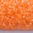 Бисер японский MATSUNO рубка 11/0 2CUT 232, цвет прозрачный, ярко-оранжевая линия внутри, 10г - Бисер японский MATSUNO рубка 11/0 2CUT 232, цвет прозрачный, ярко-оранжевая линия внутри, 10г