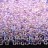 Бисер японский MIYUKI круглый 11/0 #0265 светло-розовый, радужный прозрачный, 10 грамм - Бисер японский MIYUKI круглый 11/0 #0265 светло-розовый, радужный прозрачный, 10 грамм