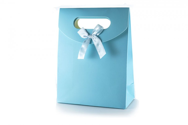 Подарочный пакет 16,3х12,3см, цвет голубой, картон, 31-014, 1шт Подарочный пакет 16,3х12,3см, цвет голубой, картон, 31-014, 1шт