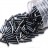 Бисер японский Miyuki Slender Bugle 1,3х6мм #0464 гематит, металлизированный, 10 грамм - Бисер японский Miyuki Slender Bugle 1,3х6мм #0464 гематит, металлизированный, 10 грамм