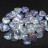 Бусины Rose Petal beads 8мм, отверстие 0,5мм, цвет 00030/28701 Crystal AB, прозрачный радужный, 734-025, около 10г (около 50шт) - Бусины Rose Petal beads 8мм, отверстие 0,5мм, цвет 00030/28701 Crystal AB, прозрачный радужный, 734-025, около 10г (около 50шт)