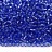 Бисер чешский PRECIOSA круглый 10/0 37030 синий, серебряная линия внутри, квадратное отверстие, 1 сорт, 50г - Бисер чешский PRECIOSA круглый 10/0 37030 синий, серебряная линия внутри, квадратное отверстие, 1 сорт, 50г