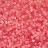 Бисер японский MATSUNO рубка 11/0 2CUT 208, цвет прозрачный, розовая линия внутри, 10г - Бисер японский MATSUNO рубка 11/0 2CUT 208, цвет прозрачный, розовая линия внутри, 10г