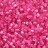 Бисер японский MATSUNO рубка 11/0 2CUT 207/9, цвет прозрачный, розовая линия внутри, 10г - Бисер японский MATSUNO рубка 11/0 2CUT 207, цвет прозрачный, розовая линия внутри, 10г