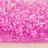 Бисер чешский PRECIOSA Богемский граненый, рубка 9/0 38177 прозрачный, розовая линия внутри, около 10 грамм - Бисер чешский PRECIOSA Богемский граненый, рубка 9/0 38177 прозрачный, розовая линия внутри, 10г