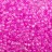 Бисер чешский PRECIOSA Богемский граненый, рубка 9/0 38177 прозрачный, розовая линия внутри, около 10 грамм - Бисер чешский PRECIOSA Богемский граненый, рубка 9/0 38177 прозрачный, розовая линия внутри, 10г
