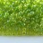 Бисер японский TOHO круглый 6/0 #0164 зеленый лайм, радужный прозрачный, 10 грамм - Бисер японский TOHO круглый 6/0 #0164 зеленый лайм, радужный прозрачный, 10 грамм