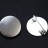 Основа для броши круглая 20мм, цвет серебро, латунь/железо, 18-051, 1шт - Основа для броши круглая 20мм, цвет серебро, латунь/железо, 18-051, 1шт
