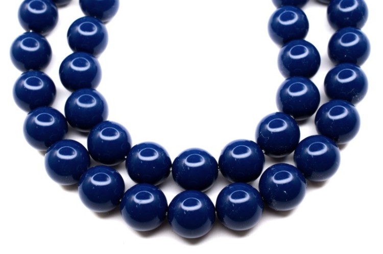 Жемчуг Preciosa Maxima, цвет navy blue, 12мм, 704-168, 2шт Жемчуг Preciosa Maxima, цвет navy blue, 12мм, 704-168, 2шт