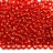 Бисер чешский PRECIOSA круглый 10/0 97070 красный, серебряная линия внутри, 5 грамм - Бисер чешский PRECIOSA круглый 10/0 97070 красный, серебряная линия внутри, 5 грамм