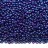 Бисер японский MIYUKI круглый 15/0 #1899 полночный фиолетовый, металлизированный, 10 грамм - Бисер японский MIYUKI круглый 15/0 #1899 полночный фиолетовый, металлизированный, 10 грамм