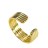 Основа для кольца 18мм (регулируется) с петелькой 1,5мм, латунь, позолота, 15-045, 1шт - Основа для кольца 18мм (регулируется) с петелькой 1,5мм, латунь, позолота, 15-045, 1шт