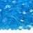 Бусины SuperDuo 2,5х5мм, отверстие 0,8мм, цвет 60020/28771 голубой прозрачный АВ матовый, 706-177, 10г (около 120шт) - Бусины SuperDuo 2,5х5мм, отверстие 0,8мм, цвет 60020/28771 голубой прозрачный АВ матовый, 706-177, 10г (около 120шт)