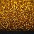 Бисер чешский PRECIOSA круглый 10/0 17070 золотистый, серебряная линия внутри, 1 сорт, 50г - Бисер чешский PRECIOSA круглый 10/0 17070 золотистый, серебряная линия внутри, 1 сорт, 50г