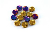 Бусины Ripple beads 12мм, цвет 00030/98545 California Violet, 720-004, около 10г (около 13шт)