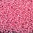 Бисер чешский PRECIOSA круглый 10/0 38694 прозрачный, розовая линия внутри, 20 грамм - Бисер чешский PRECIOSA круглый 10/0 38694 прозрачный, розовая линия внутри, 20 грамм