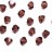 Бусины биконусы хрустальные 4мм, цвет LIGHT BURGUNDY, 746-069, 20шт - Бусины биконусы хрустальные 4мм, цвет LIGHT BURGUNDY, 746-069, 20шт