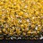 Бисер чешский PRECIOSA Дропс 8/0 38686 прозрачный, желтая линия внутри, 50 грамм - Бисер чешский PRECIOSA Дропс 8/0 38686 прозрачный, желтая линия внутри, 50 грамм