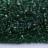 Бисер японский MATSUNO рубка 11/0 2CUT 23, цвет зеленый прозрачный, 10г - Бисер японский MATSUNO рубка 11/0 2CUT 23, цвет зеленый прозрачный, 10г