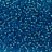 Бисер чешский PRECIOSA круглый 10/0 08265 голубой, серебряная линия внутри, 20 грамм - Бисер чешский PRECIOSA круглый 10/0 08265 голубой, серебряная линия внутри, 20 грамм