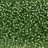Бисер чешский PRECIOSA круглый 10/0 08256 зеленый, серебряная линия внутри, 20 грамм - Бисер чешский PRECIOSA круглый 10/0 08256 зеленый, серебряная линия внутри, 20 грамм