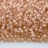 Бисер японский TOHO круглый 11/0 #2111молочный персик, серебряная линия внутри, 10 грамм - Бисер японский TOHO круглый 11/0 #2111молочный персик, серебряная линия внутри, 10 грамм