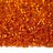 Бисер чешский PRECIOSA рубка 10/0 97030 оранжевый, серебряная линия внутри, 50г - Бисер чешский PRECIOSA рубка 10/0 97030 оранжевый, серебряная линия внутри, 50г