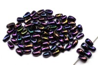 Бисер MIYUKI Long Drop #0454 фиолетовый ирис, металлизированный, 10 грамм