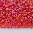 Бисер китайский круглый размер 8/0, цвет 0165 красный прозрачный, радужный, 450г - Бисер китайский круглый размер 8/0, цвет 0165 красный прозрачный, радужный, 450г