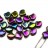 Бусины GINKO 7,5х7,5мм, отверстие 0,8мм, цвет 23980/28103 разноцветный перелив, 710-034, 10г (около 40шт) - Бусины GINKO 7,5х7,5мм, отверстие 0,8мм, цвет 23980/28103 разноцветный перелив, 710-034, 10г (около 40шт)