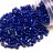 Бисер японский MIYUKI Delica цилиндр 10/0 DBM-0216 синий, непрозрачный блестящий, 5 грамм - Бисер японский MIYUKI Delica цилиндр 10/0 DBM-0216 синий, непрозрачный блестящий, 5 грамм