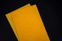 Фетр жесткий 20х30см, цвет 643 желтый, толщина 2мм, 1021-010, 1 лист