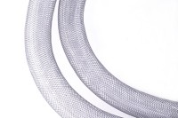 Ювелирная сетка, диаметр 16мм, цвет серый, пластик, 46-024, 1 метр