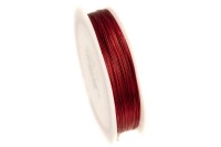 Проволока для бисера, диаметр 0,3мм, длина около 50м, цвет красный, 1009-096, 1шт