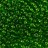 Бисер чешский PRECIOSA круглый 6/0 50120 зеленый прозрачный, 50г - Бисер чешский PRECIOSA круглый 6/0 50120 зеленый прозрачный, 50г