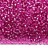 Бисер японский MIYUKI круглый 15/0 #4267 морозный розовый, серебряная линия внутри, Duracoat, 10 грамм - Бисер японский MIYUKI круглый 15/0 #4267 морозный розовый, серебряная линия внутри, Duracoat, 10 грамм