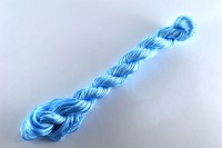 Шнур нейлоновый, толщина 1мм, длина 24 метра, цвет голубой, нейлон, 29-083, 1шт
