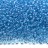 Бисер японский MIYUKI круглый 11/0 #1880 голубой, прозрачный, 10 грамм - Бисер японский MIYUKI круглый 11/0 #1880 голубой, прозрачный, 10 грамм