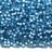 Бисер японский MIYUKI Delica цилиндр 11/0 DB-2176 светлый синий полуматовый, серебряная линия внутри, Duracoat, 5 грамм - Бисер японский MIYUKI Delica цилиндр 11/0 DB-2176 светлый синий полуматовый, серебряная линия внутри, Duracoat, 5 грамм